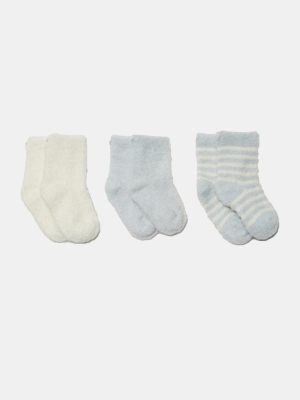 Barefoot Dreams Cozychic Lite Infant Sock Set