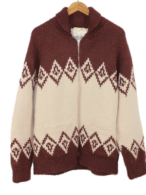 1950's Hand Knit Cowichan Sweater