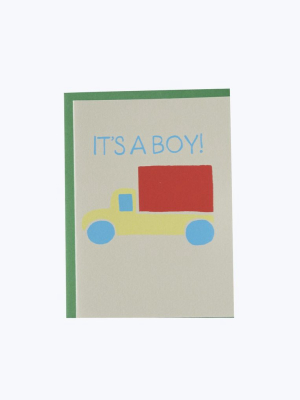 It's A Boy Card