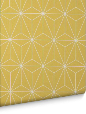 Prism Wallpaper In Yellow From The Exclusives Collection By Graham & Brown