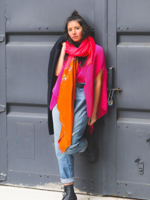 Sushmita Color Blocked Merino Scarf