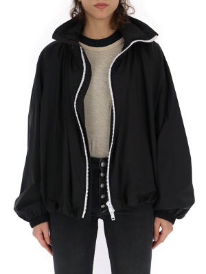 Givenchy Contrasting Zip Oversized Windbreaker