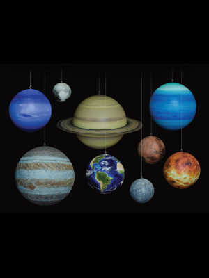 Set Of 9 Planets