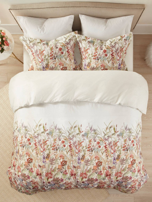 3pc Julia Cotton Printed Duvet Cover Set