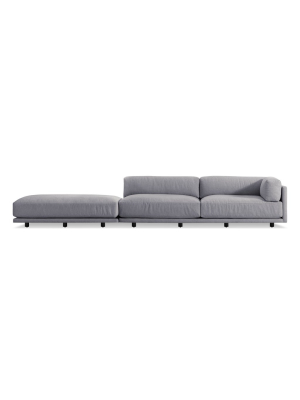 Sunday Long And Low Sectional Sofa