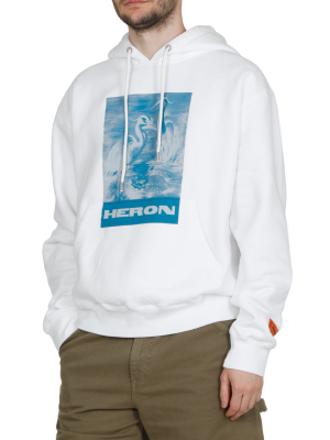 Heron Preston Litho Drawstring Hoodie