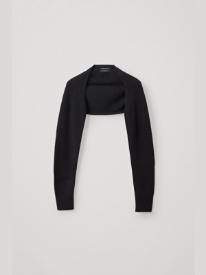 Cashmere Cropped Shrug