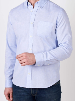 Faded Blue Linen Shirt