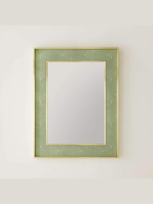 Rectangular Shagreen Mirror