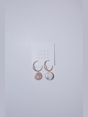 Danu Hoops | Pearl