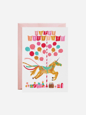 Is Unicorn Coming To My Party? Card