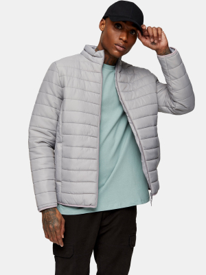 Gray Puffer Jacket