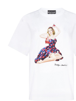 Boutique Moschino Graphic Print T-shirt