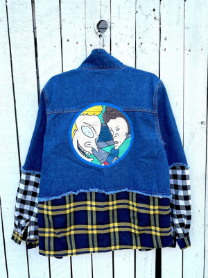 'my Beavis & Butt-head Jacket' Denim Jacket