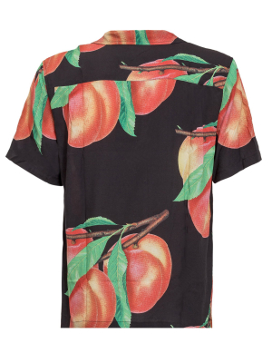 Peach Pattern Shirt