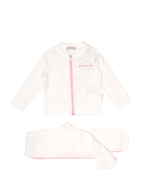 Moncler Enfant Contrast Piping Tracksuit Set