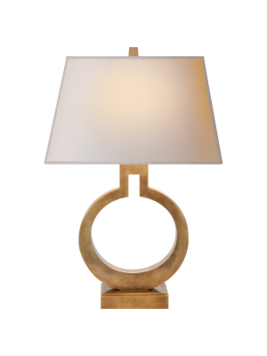 Ring Form Small Table Lamp In Various Colors