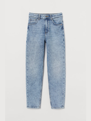 Relaxed Fit High Jeans