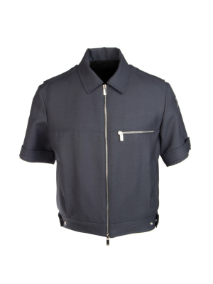 Dior Homme Cropped Zip Up Shirt