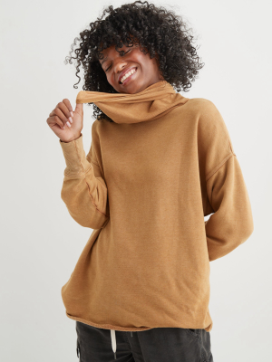 Aerie Fleece Turtleneck