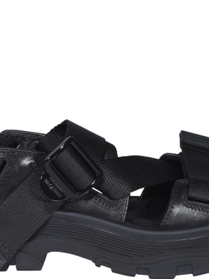 Alexander Mcqueen Tread Strapped Sandals