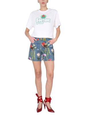 Boutique Moschino Floral Printed Shorts