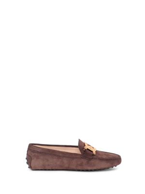 Tod's Kate Chainlink Plaque Loafers