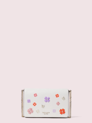 Spencer Spade Clover Butterfly Chain Wallet