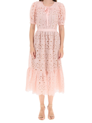 Self-portrait Lace Midi Dress