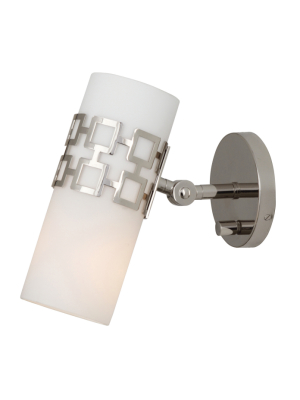 Parker Wall Sconce Polished Nickel