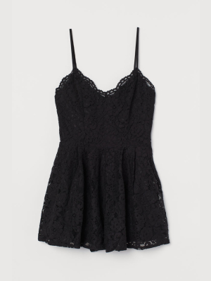 Lace Romper