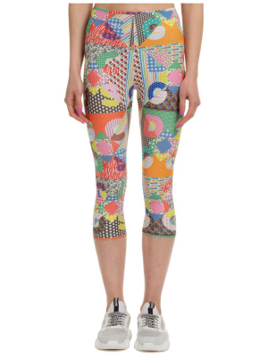 Gcds Patchwork Patterned Leggings