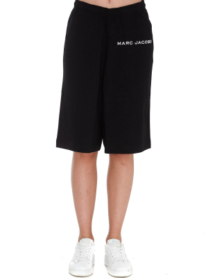 Marc Jacobs Logo Embroidered Shorts