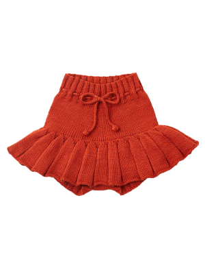 Misha And Puff Skating Pond Skirt · Red Flame