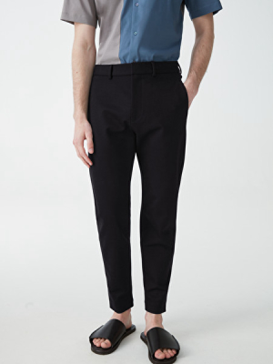 Zipped Hem Slim Pants