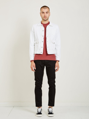 Bull Denim Jacket Optic White