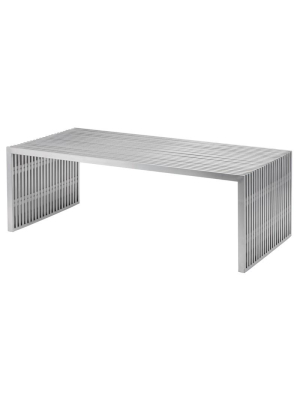 Amici Silver Metal Coffee Table