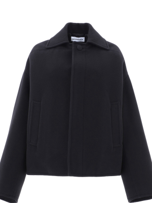 Balenciaga Peplum Back Coat