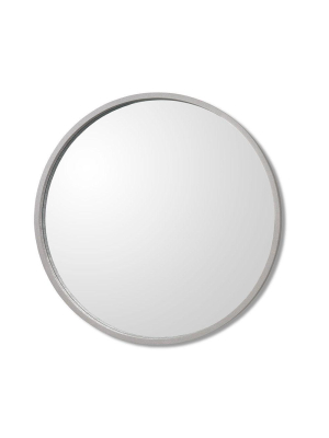 Como Grey Linen Mirror In Various Sizes