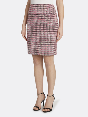 Tweed Knee-length Skirt