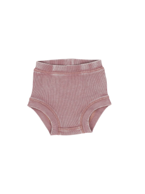 Analogie By Lil Legs Denim Wash Bloomer - Pink