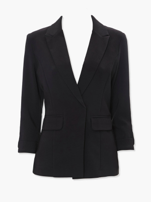 Notched Princess Blazer