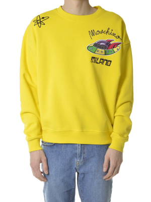 Moschino Hyper Space Printed Sweatshirt