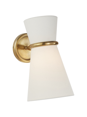 Clarkson Small Single Pivoting Sconce In Various Colors