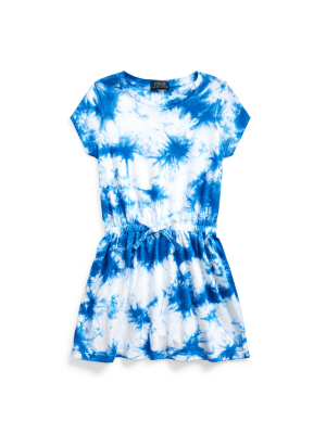 Tie-dye Cotton Jersey Dress