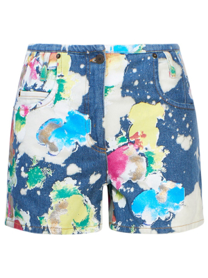 Moschino Abstract Print Shorts