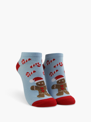 Gingerbread Men Ankle Socks