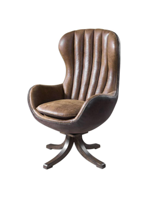 Garrett Mid-century Swivel Chair