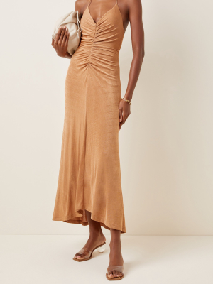 Giselle Ruched Jersey Dress