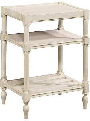 Alchemy Living Estate Home Chair Side Table - Ivory